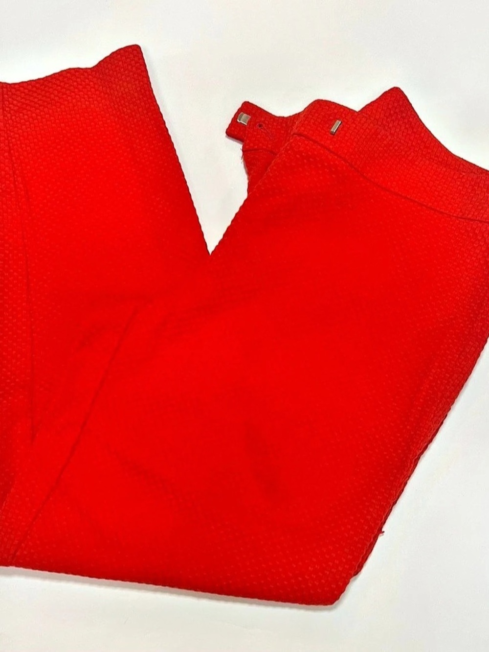 J.Crew Women's Textured Trousers in Red